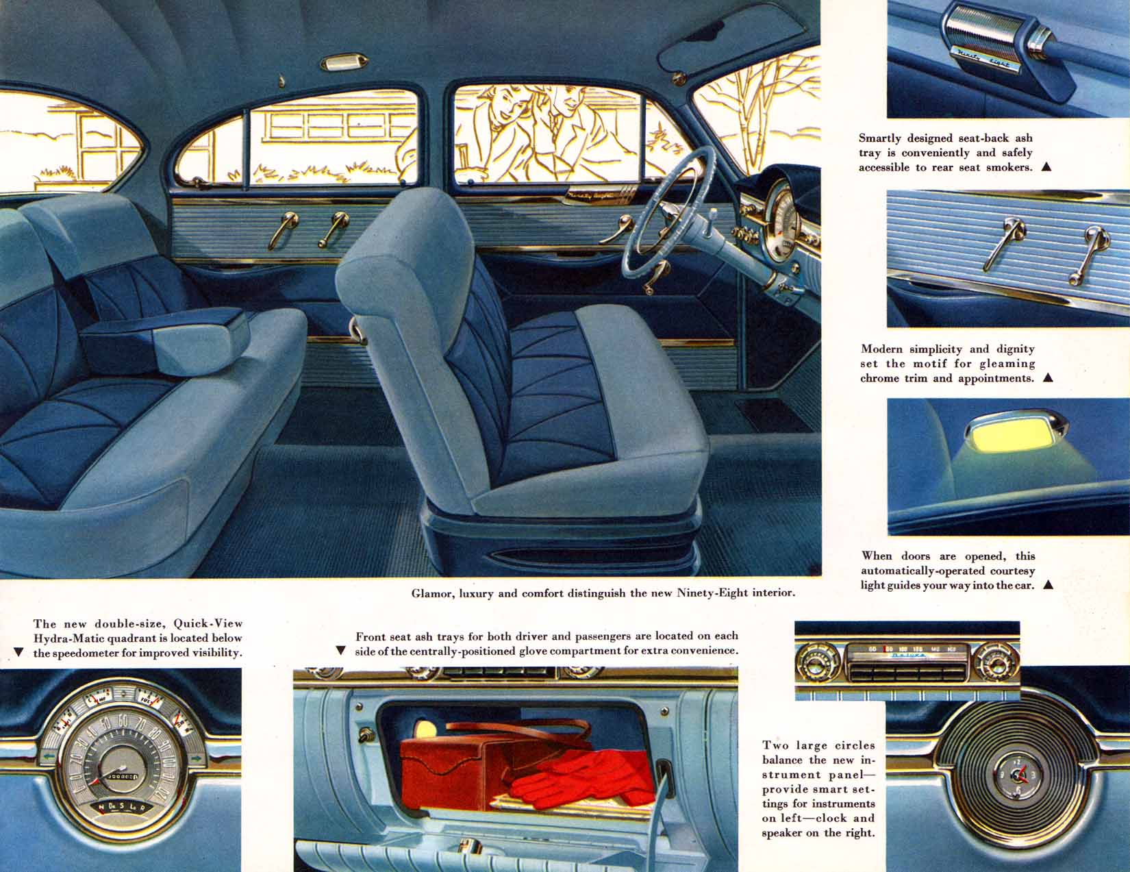 1953 Oldsmobile Motor Cars Brochure Page 16